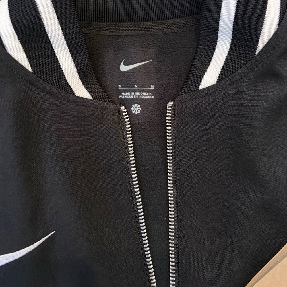 Nike Black Varsity Bomber Jacket - Picture 2 of 6